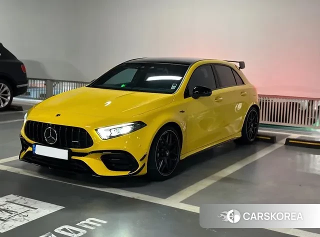 Mercedes-Benz A-Class W177 2022 Желтый из Кореи