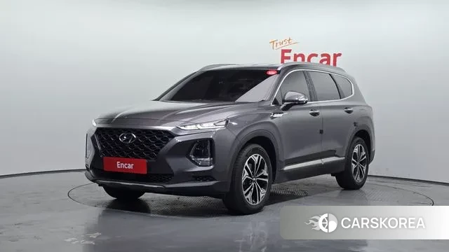 Hyundai Santa Fe TM 2018 Серый из Кореи