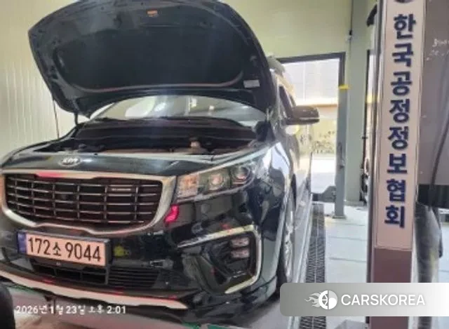 Kia The New Carnival 2018 Черный из Кореи