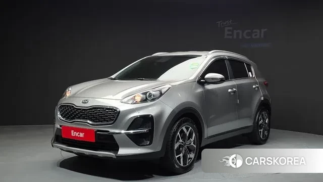 Kia Sportage The Bold 2021 Серый из Кореи