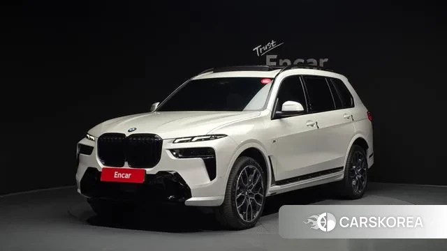 BMW X7 (G07) 2023 Белый из Кореи