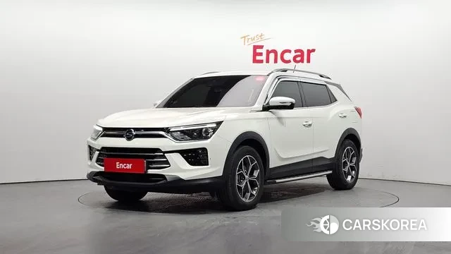 Ssangyong Beautiful Korando 2021 Белый из Кореи