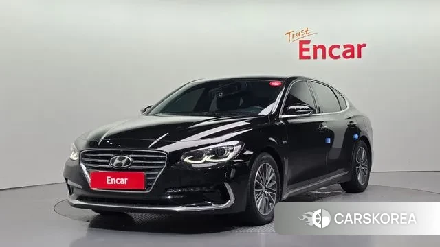 Hyundai Grandeur IG Hybrid 2018 Черный из Кореи