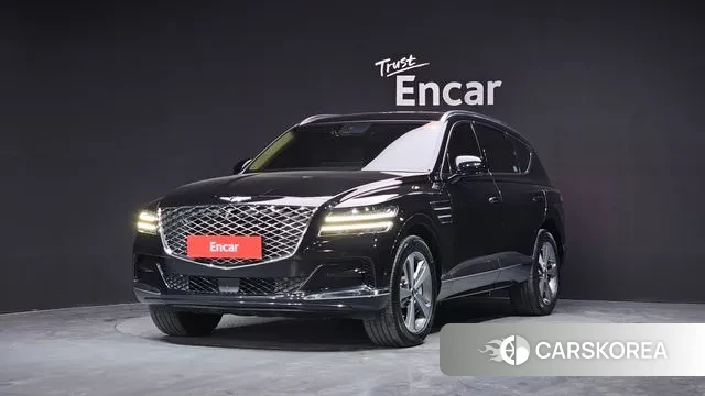 Genesis GV80 2021 Черный из Кореи