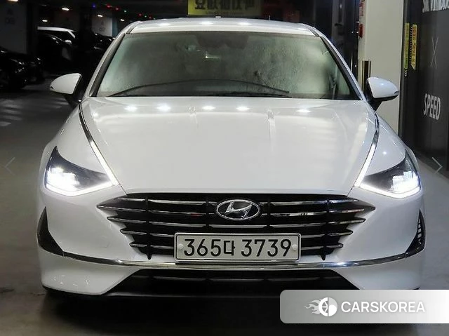 Hyundai Sonata (DN8) 2021 Белый из Кореи