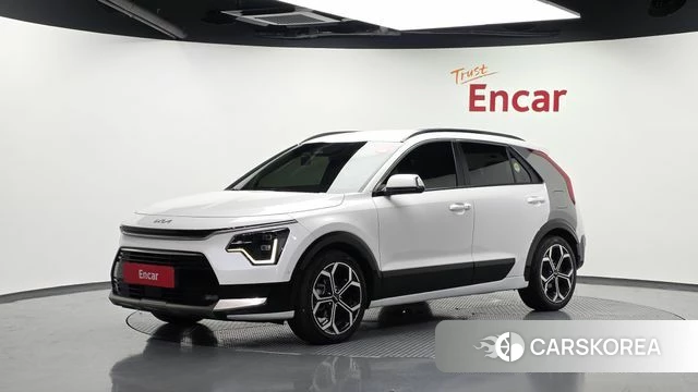 Kia Di Ol Nu Niro 2022 Белый из Кореи
