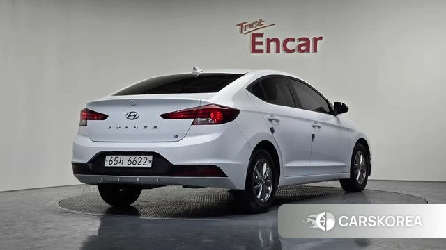 Hyundai The New Avante AD 2019 Белый из Кореи