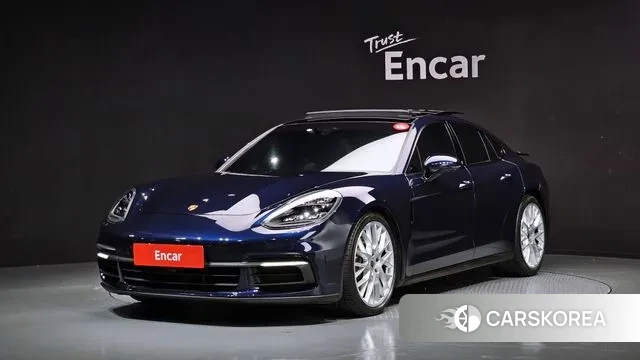 Porsche Panamera (971) 2020 Синий из Кореи