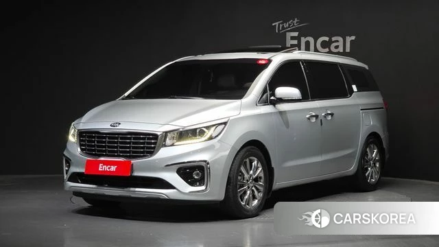 Kia The New Carnival 2019 Серебряный из Кореи