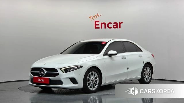 Mercedes-Benz A-Class W177 2020 Белый из Кореи