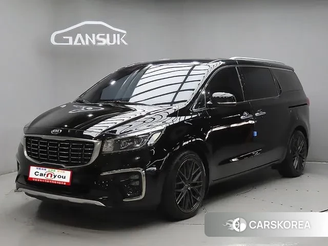 Kia The New Carnival 2018 Черный из Кореи