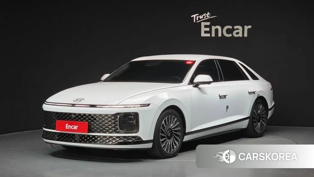 Hyundai Grandeur Hybrid (GN7) 2024 Белый из Кореи