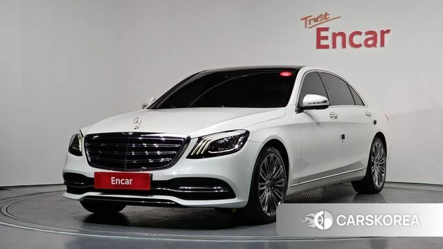 Mercedes-Benz S-Class W222 2019 Белый из Кореи