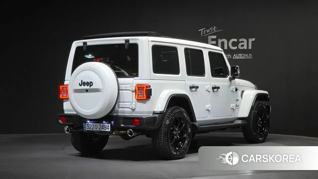 Jeep Wrangler (JL) 2023 Белый из Кореи