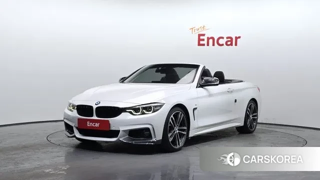 BMW 4 Series (F32) 2018 Белый из Кореи