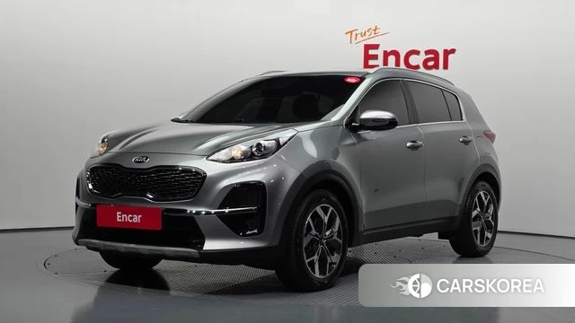 Kia Sportage The Bold 2021 Серебристо-серый из Кореи