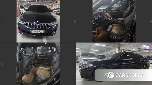 BMW 6 Series GT (G32) 2020 Черный из Кореи