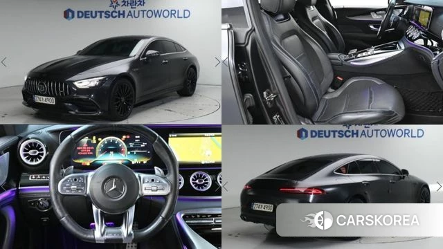 Mercedes-Benz AMG GT 2019 Черный из Кореи