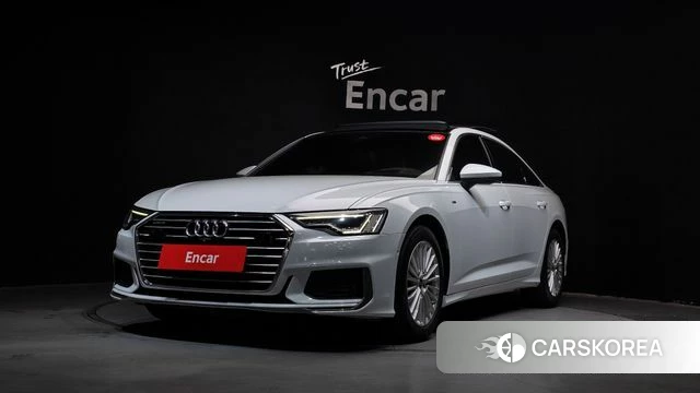 Audi A6 (C8) 2021 Белый из Кореи
