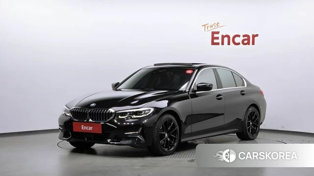 BMW 3 Series (G20) 2021 Черный из Кореи