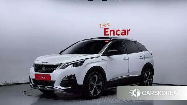 Peugeot 3008 second generation 2018 Белый из Кореи