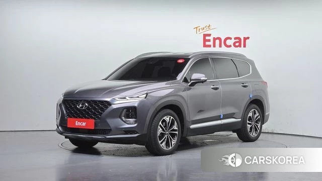 Hyundai Santa Fe TM 2019 Серый из Кореи