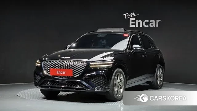 Genesis GV70 2022 Черный из Кореи