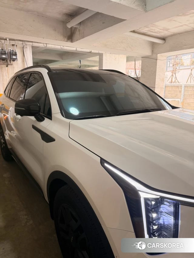 Kia The New Sorento 4th Generation 2025 Белый из Кореи