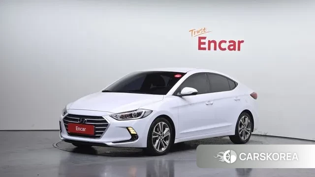 Hyundai Avante AD 2018 Белый из Кореи