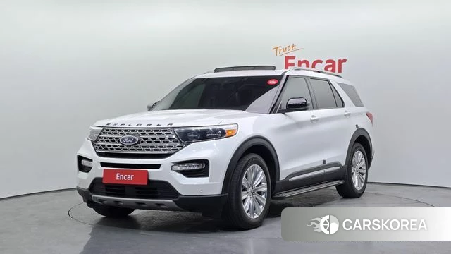 Ford Explorer 6th Generation 2022 Белый из Кореи