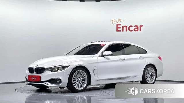 BMW 4 Series (F32) 2018 Белый из Кореи