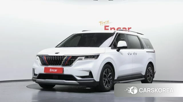 Kia Carnival 4th generation 2021 Белый из Кореи