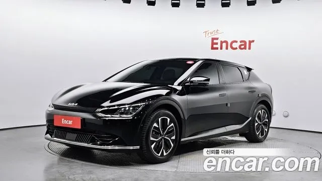 Kia EV6 2022 Черный из Кореи