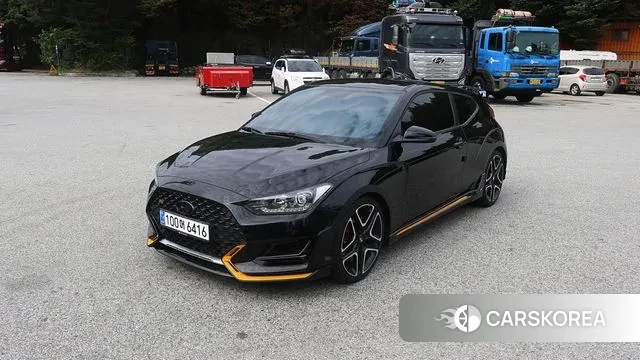 Hyundai Veloster (JS) 2019 Черный из Кореи