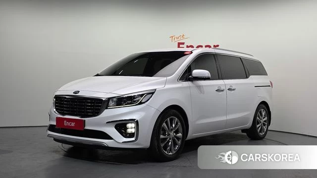 Kia The New Carnival 2020 Белый из Кореи