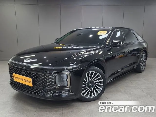 Hyundai Grandeur Hybrid (GN7) 2024 Черный из Кореи