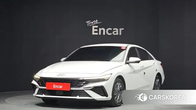 Hyundai The New Avante (CN7) 2023 Белый из Кореи