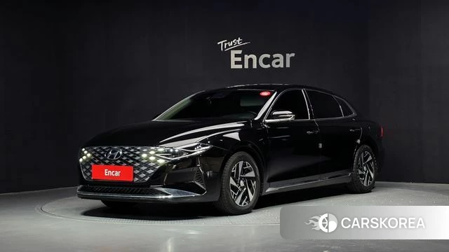 Hyundai The New Grandeur IG Hybrid 2021 Черный из Кореи