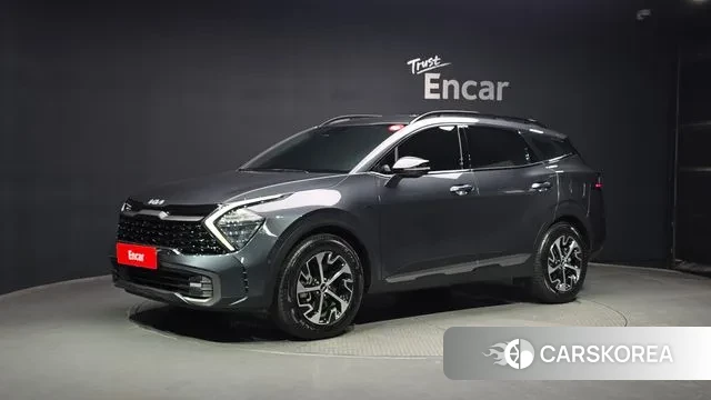 Kia Sportage 5th Generation Hybrid 2021 Серый из Кореи