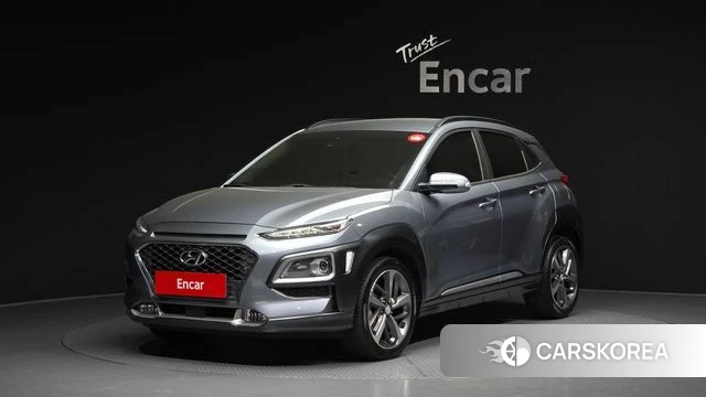 Hyundai Kona 2019 Небесно-голубой из Кореи