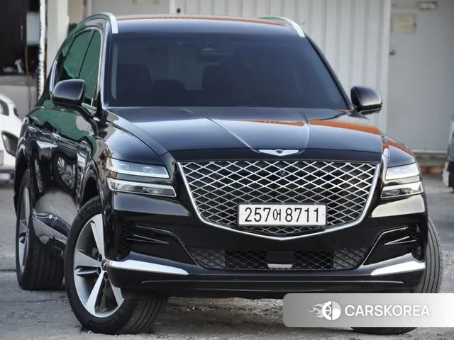 Genesis GV80 2020 Черный из Кореи