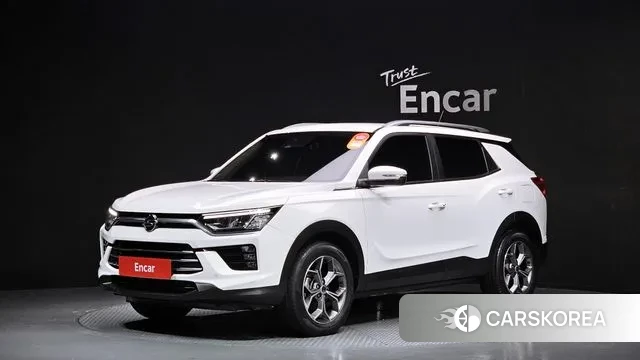 Ssangyong Beautiful Korando 2022 Белый из Кореи