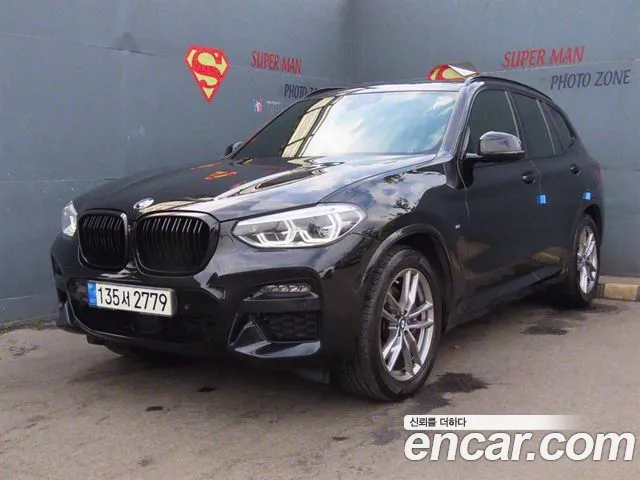 BMW X3 (G01) 2020 Черный из Кореи
