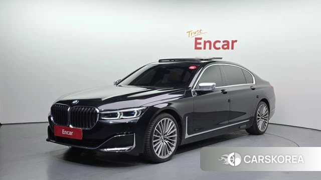 BMW 7 Series (G11) 2022 Черный из Кореи