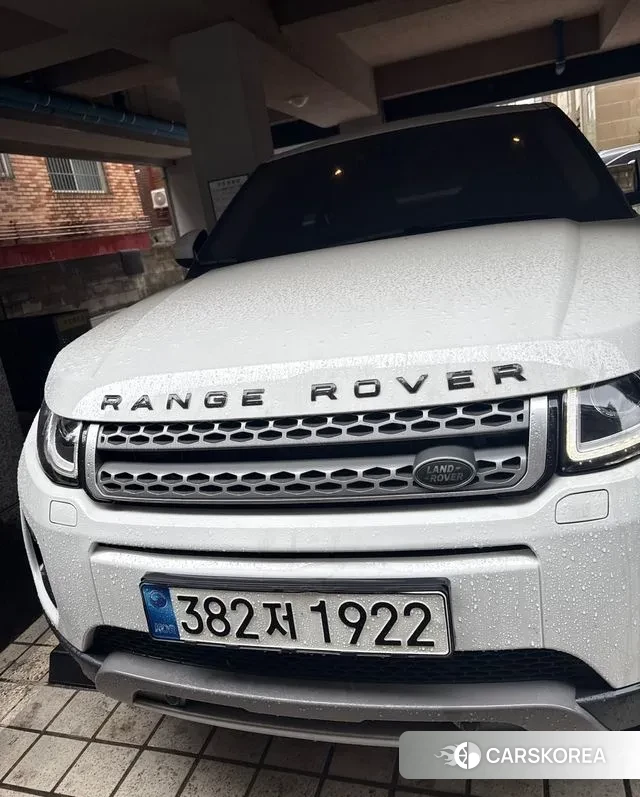 Land Rover Range Rover Evoque 2019 Белый из Кореи