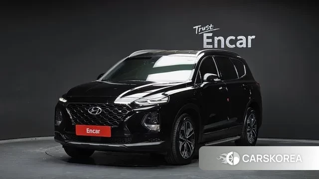 Hyundai Santa Fe TM 2018 Черный из Кореи