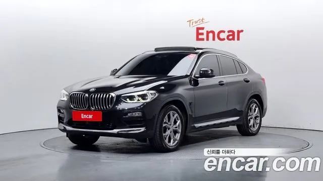 BMW X4 (G02) 2019 Черный из Кореи