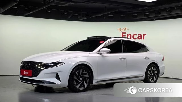 Hyundai The New Grandeur IG Hybrid 2022 Белый из Кореи