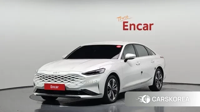 Kia K8 Hybrid 2021 Белый из Кореи