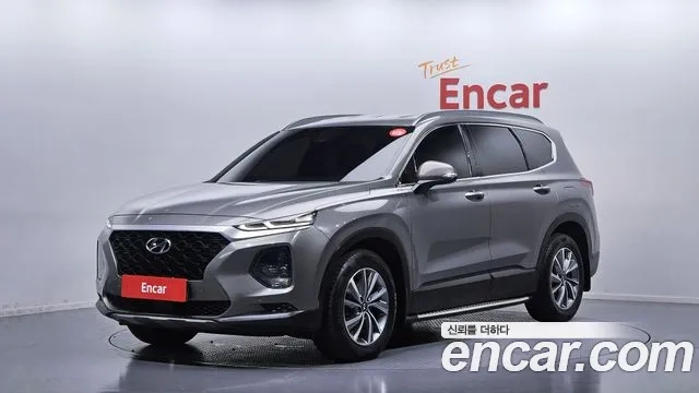 Hyundai Santa Fe TM 2018 Серый из Кореи